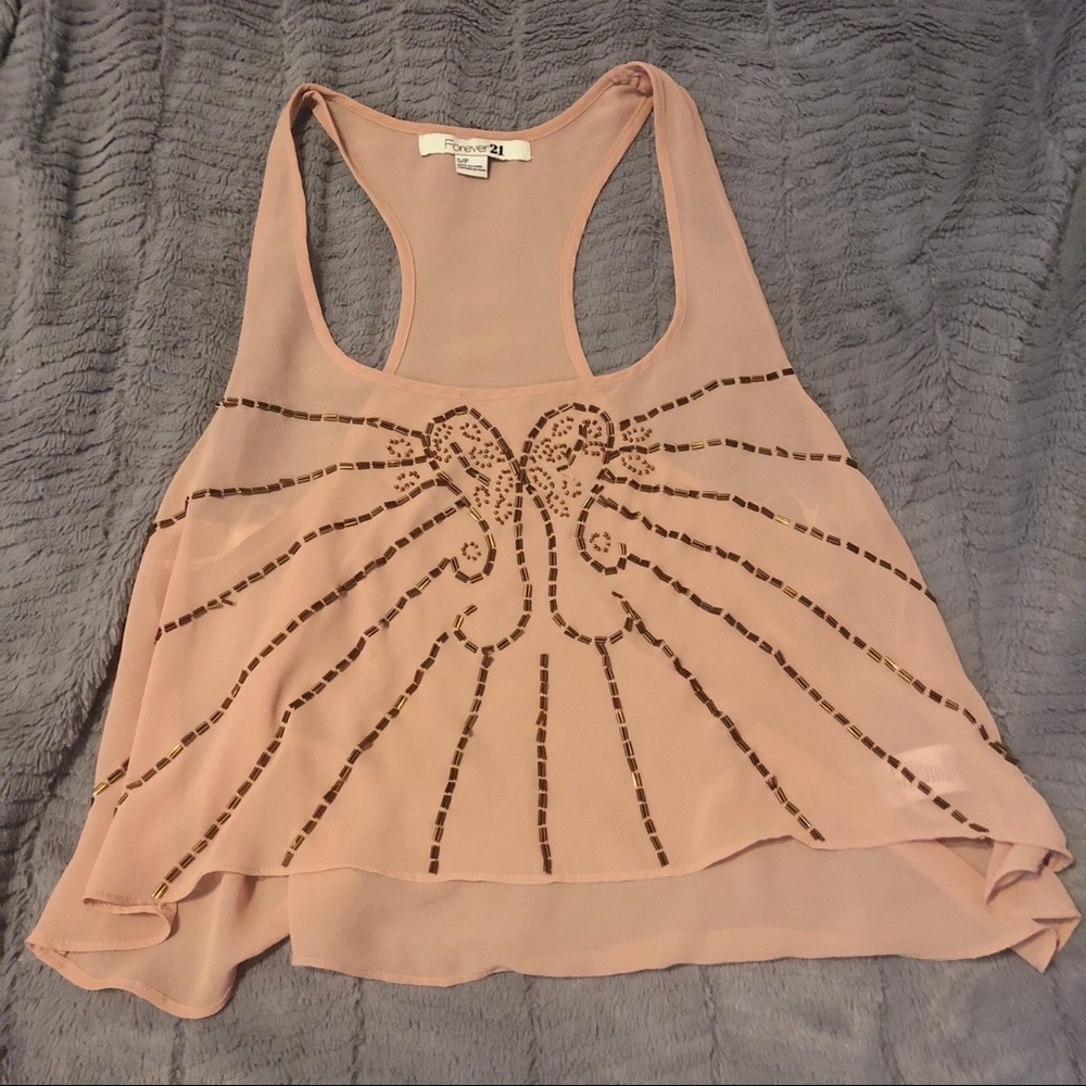 Forever 21 Embellished Tank